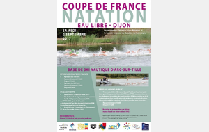 Coupe de France d'eau libre à Dijon