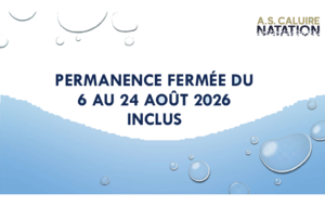 FERMETURE DU SECRETARIAT