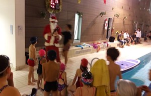 Le père noël de l'A.S. Caluire Natation