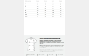 Tee-shirt blanc compétition