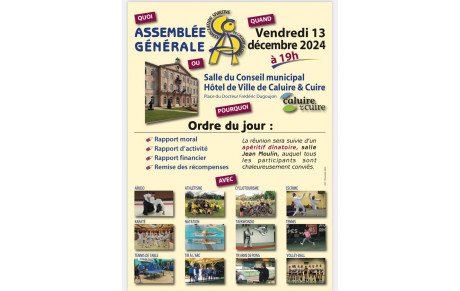 Assemblée générale de l'A.S. Caluire-et-Cuire