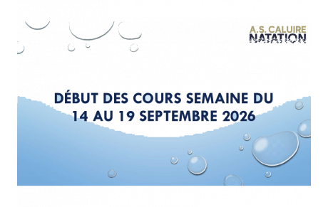 Début de la saison